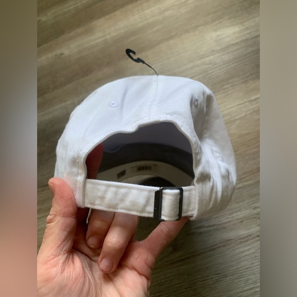 NWT Nike Penn State Club Cap Golf Hat White Blue Adult Size M L New - Picture 6 of 8